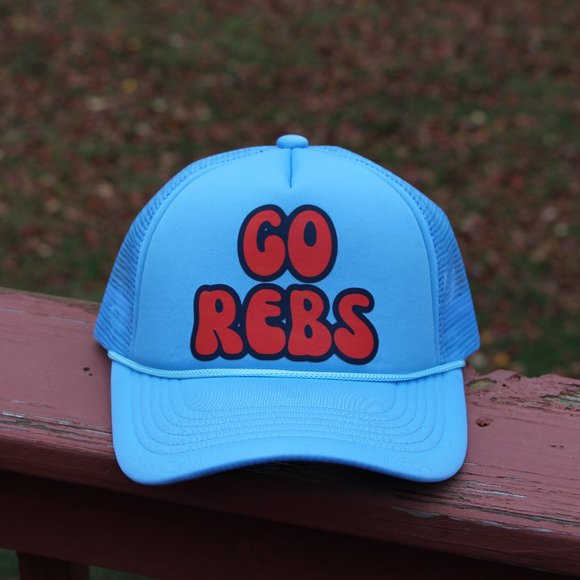 Go Rebs Ole Miss Trucker Hat Oe - Picture 1 of 1